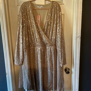A beautiful shimmery dress